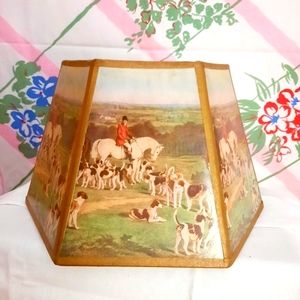 Fox Hunt lampshade.